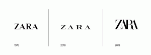 The brand new Zara logo by Baron & Baron