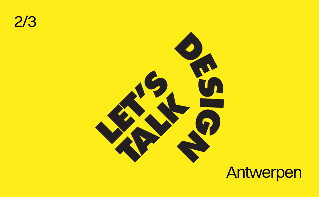 Join us at Let’s Talk Design in Antwerp!