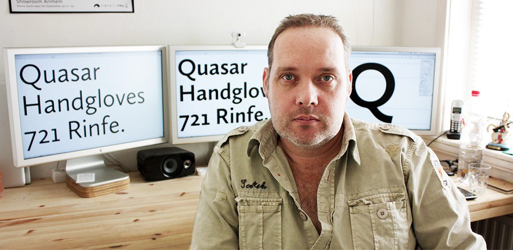 An interview with Dutch type designer Jos Buivenga